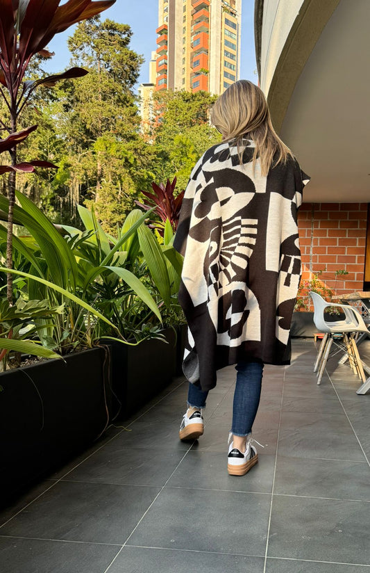 Asymmetric Poncho BN