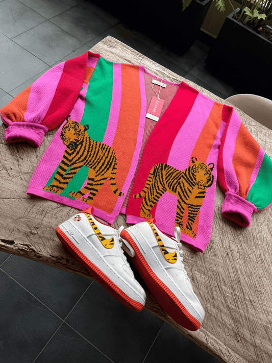 Tiger Striped Sweater